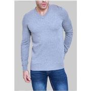 Pull Kebello Pull V Gris H