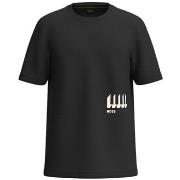 T-shirt BOSS T-SHIRT NOIR AVEC LOGO 3D TEE 13