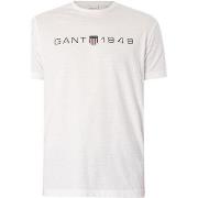 T-shirt Gant T-shirt graphique imprimé