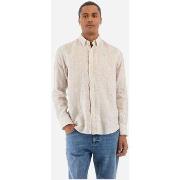 Chemise La Martina YMC031-TL132 - RODOLFO-S0626 WHITE/SAFARI