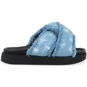 Sandales Inuikii Sandale en denim bleu clair