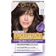 Colorations L'oréal Teinture Capillaire Excellence Cool 4.11-brun Cend...