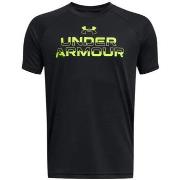 T-shirt enfant Under Armour T-SHIRT MANCHES COURTES TECH SPLIT WORDMAR...