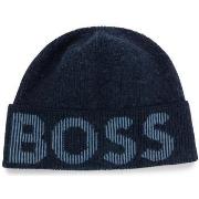 Bonnet BOSS Bonnet à revers logo marine