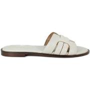 Sandales Aplauso SANDALIAS PLANAS DE PIEL BEIGE IVORY 14100