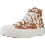 Baskets Converse CHUCK TAYLOR ALL STAR LIFT PLATFORM ANIMAL PRINT