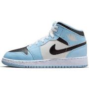 Baskets Nike Air Jordan 1 Mid Ice Blue