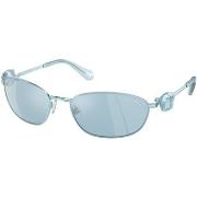 Lunettes de soleil Swarovski SK7010 Lunettes de soleil, Bleu clair/Ble...