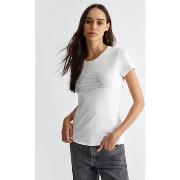 T-shirt Liu Jo T-shirt avec logo et strass