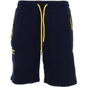 Short Comme Des Loups Wimbledon navy white yellow short