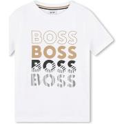 T-shirt enfant BOSS Tee shirt junior blanc J50775/10P