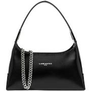 Sac a main LANCASTER Sac porte epaule en cuir Ref 60709 Noir