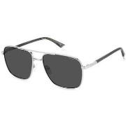 Lunettes de soleil Polaroid PLD 4128/S/X Lunettes de soleil, Argent/Gr...