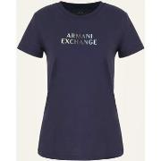 T-shirt EAX T-shirt femme AX avec logo sur le devant