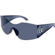 Lunettes de soleil Balenciaga BB0292S Lunettes de soleil, Bleu/Bleu, 9...