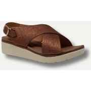 Baskets Topway LES ARLESIENNES SANDALE NU-PIED COGNAC