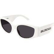 Lunettes de soleil Balenciaga BB0258S Lunettes de soleil, Blanc/Gris, ...