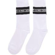 Chaussettes Bikkembergs BK022-WHITE-RED