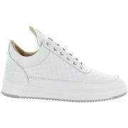 Baskets Filling Pieces LOW TOP QUILTED WHITE