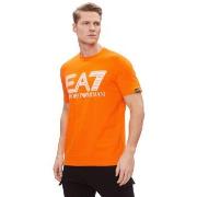 Debardeur Emporio Armani EA7 T-shirt homme Orange EA7 - 3DPT37 PJMUZ 1...