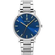 Montre Pierre Lannier ESSENTIAL Cadran Bleu Bracelet Acier Argenté