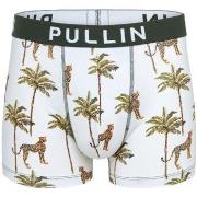 Boxers Pullin Boxer Homme Microfibre CHASSEUSE Blanc