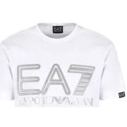 Debardeur Emporio Armani EA7 Tee shirt homme blanc 3DPT37 PJMUZ 1100