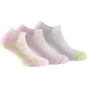 Chaussettes Kindy Lot de 3 paires d'invisibles en coton motifs citrons