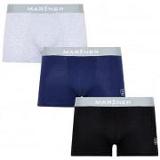 Boxers Mariner Lot de 3 shorty en coton stretch Biologique