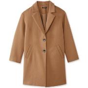 Manteau Daxon by - Manteau forme 3/4 13% laine