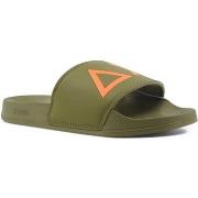 Chaussures Sun68 Slippers Ciabatta Uomo Militare Verde X34103