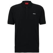 T-shirt BOSS POLO REGULAR FIT NOIR DONOS222 EN PIQUÉ DOUX AVEC LOGO