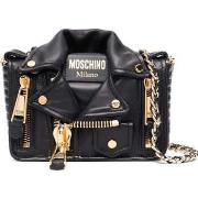 Sac Bandouliere Moschino fantasy print black casual shoulder bag