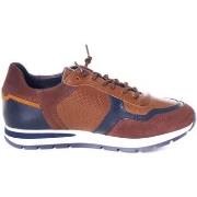 Baskets Redskins STITCH2 COGNAC MARINE