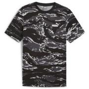 T-shirt Puma TEE SHIRT CAMO - Noir - S