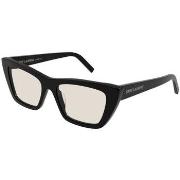 Lunettes de soleil Saint Laurent SL 276 MICA Lunettes de soleil, Noir,...