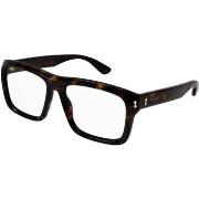 Lunettes de soleil Gucci GG1462O Cadres Optiques, Havana/Transparent, ...