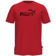 T-shirt Puma TEE SHIRT - FOR ALL TIME RED - S