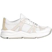 Baskets Geox SNEAKER D TOPAZIO TESSUTO E NAPPA