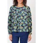 Blouses La Fiancee Du Mekong Blouse imprimée ample coton bio SVANA