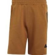 Short adidas ic6729_m_fi_3s_shorts_marrone