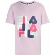 T-shirt enfant Fila fak0129_graphic_tee_kids_viola