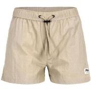 Short Fila faw0427_tauche_woven_shorts_beige