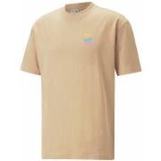 T-shirt Puma 539181_downtown_graphic_tee_beige