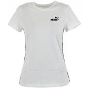 T-shirt Puma T-shirt Donna 676131_power_tape_bianco