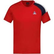 T-shirt Le Coq Sportif Tri tee ss n4 m pur rouge