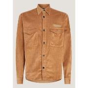 Chemise Tommy Hilfiger Surchemise marron en velours