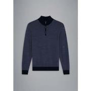 Sweat-shirt Paul &amp; Shark Pull demi-zip marine