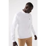 Polaire Lacoste Sweat blanc