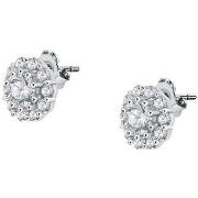 Boucles oreilles Cleor Boucles d'oreilles en argent 925/1000 et zircon